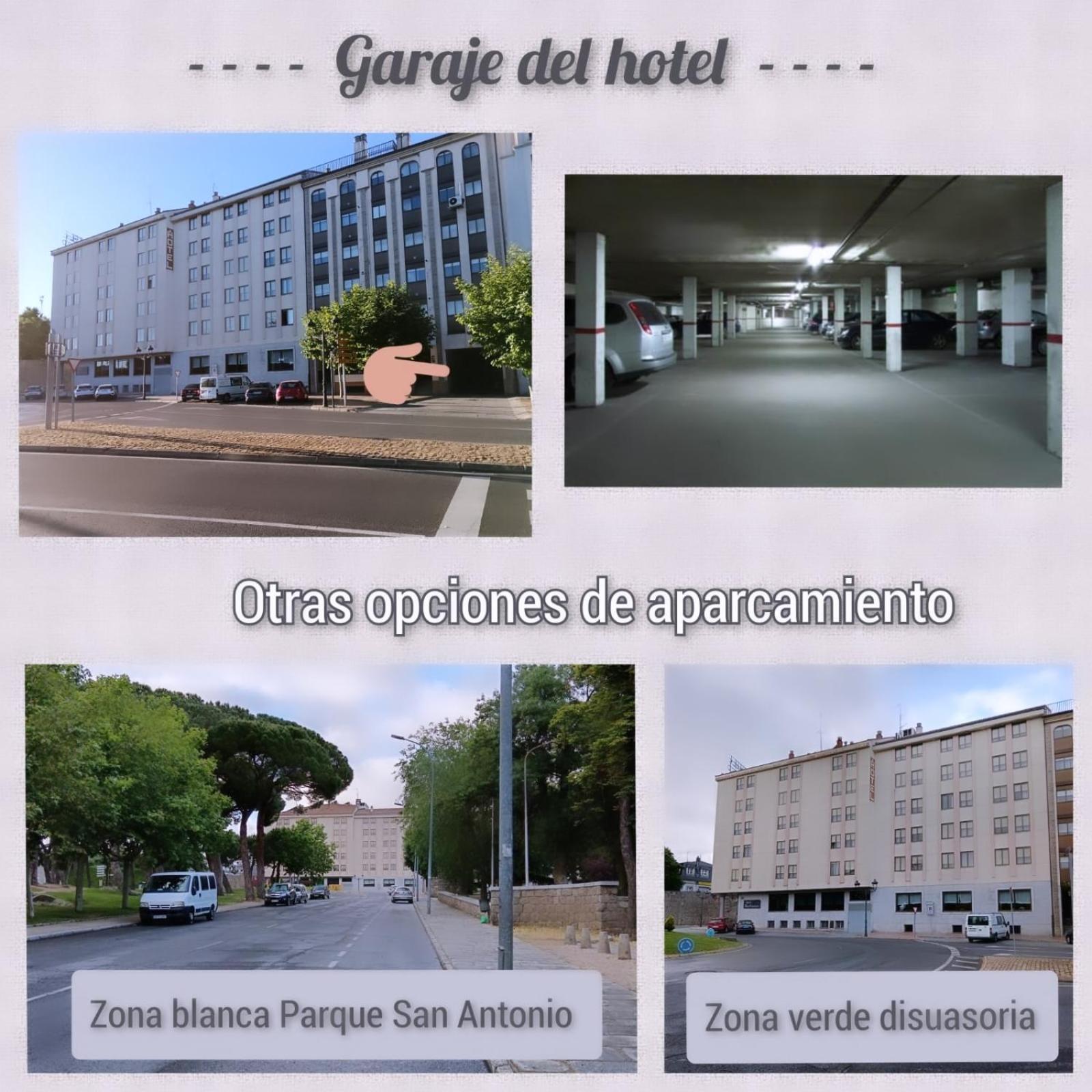 Hotel Don Carmelo Ávila Exteriör bild